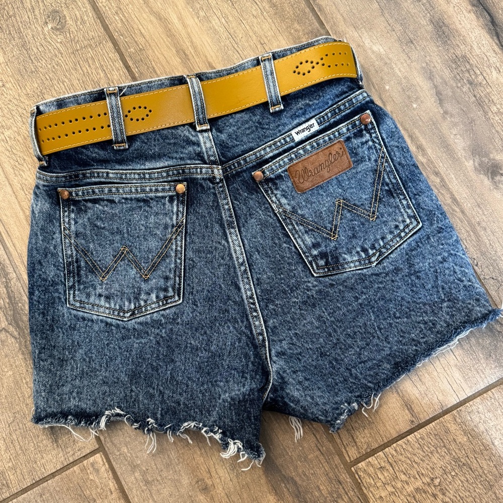 Wrangler Denim Festival Cutoff Shorts